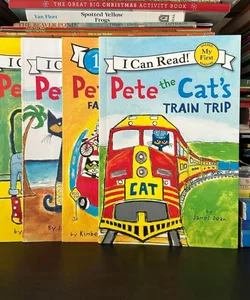 Pete the Cat Book Bundle, 4 Books, Readers