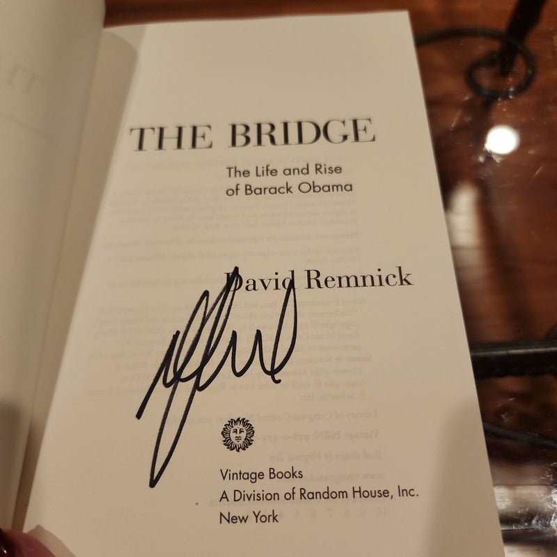 The Bridge Autographed Copy Rare