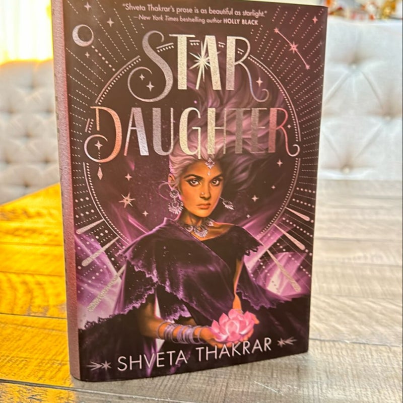 Owlcrate HC Star Daughter-Purple Edges, Signed , 1st Edition, Never read