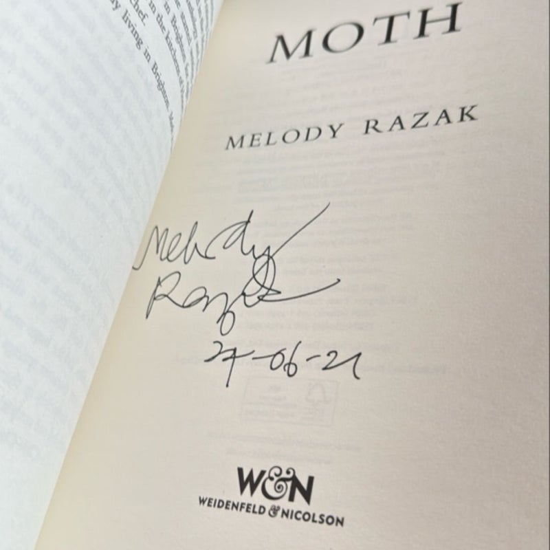 Moth SIGNED