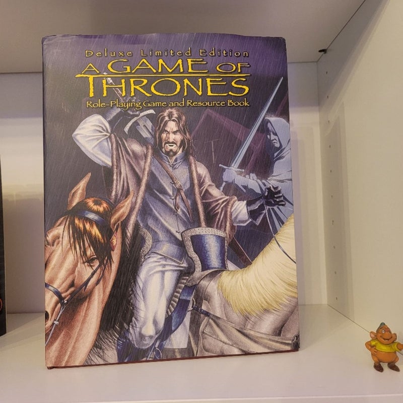 A Game of Thrones Deluxe edition signed RPG