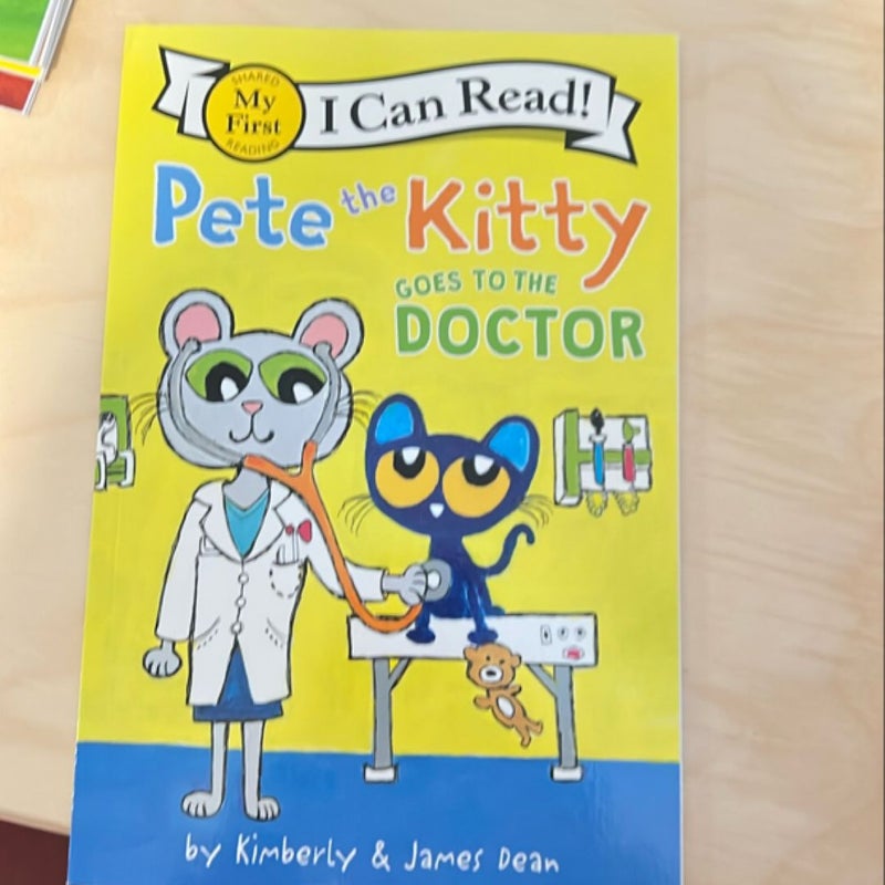 Pete the Kitty Goes to the Doctor