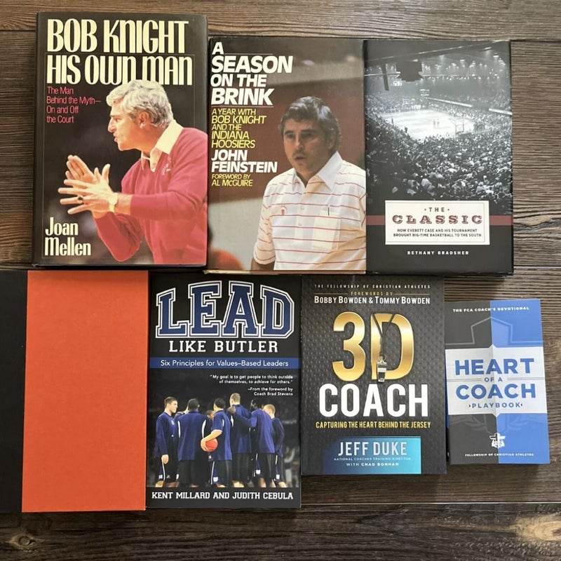 Coaching Lot Of 7 Books