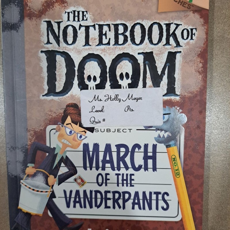 The Notebook of Doom series 1-6 and 11-12