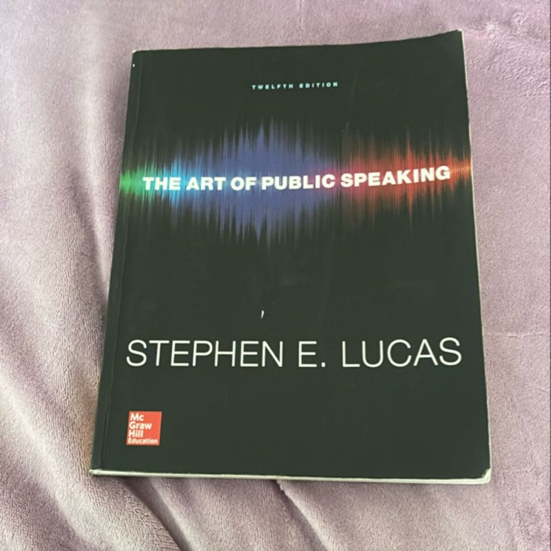 The Art of Public Speaking