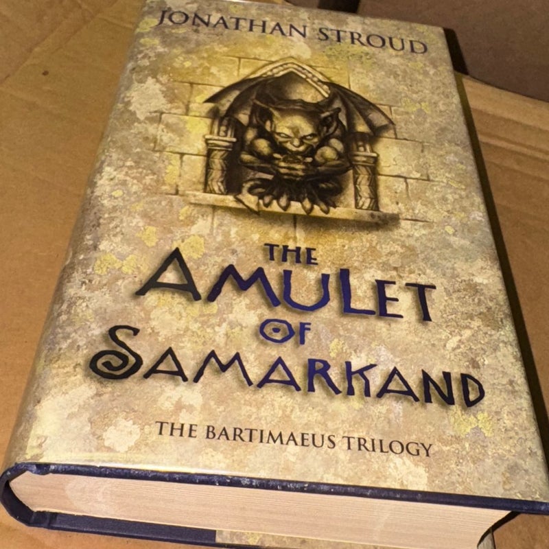 THE AMULET OF SAMARKAND SIGNED 