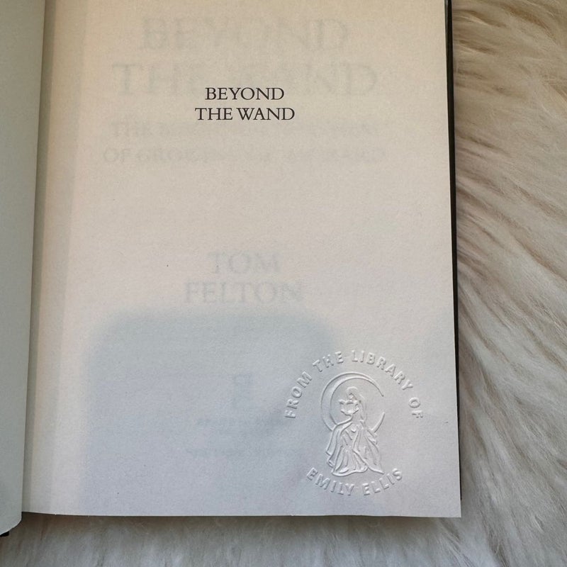 HAND SIGNED Beyond the Wand