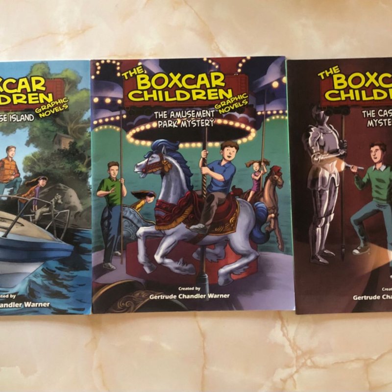 15 The Boxcar Children Graphic Novels by Gertrude Chandler Warner ...