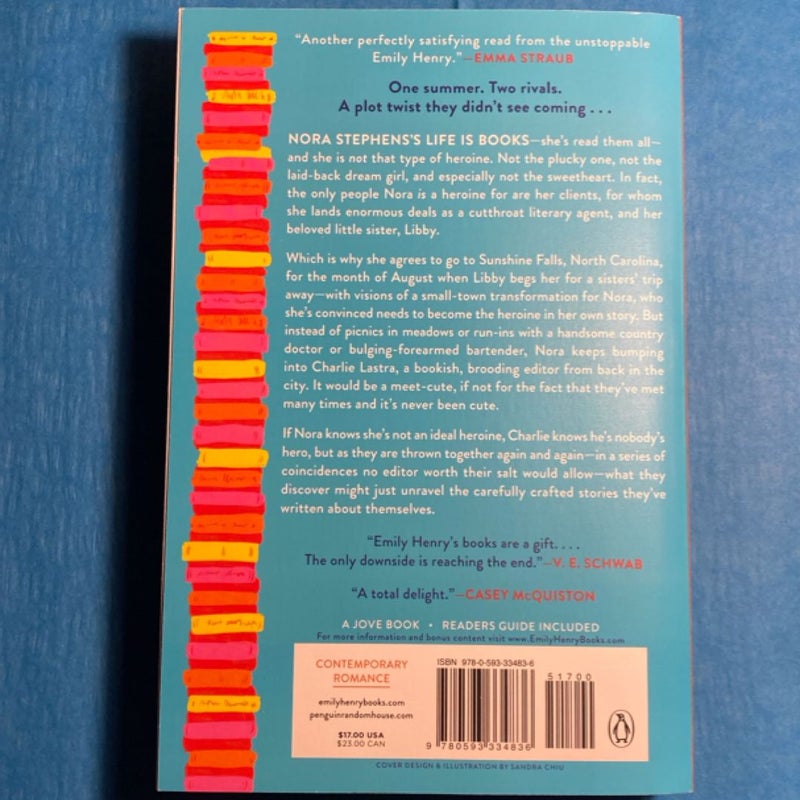Book Lovers First Printing and Free Emily Henry Bookmark