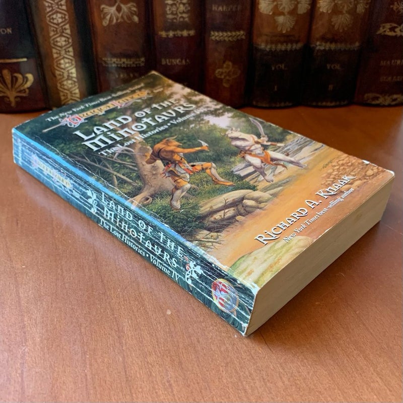 DragonLance: Land of the Minotaurs, Lost Histories 4, First Edition First Printing