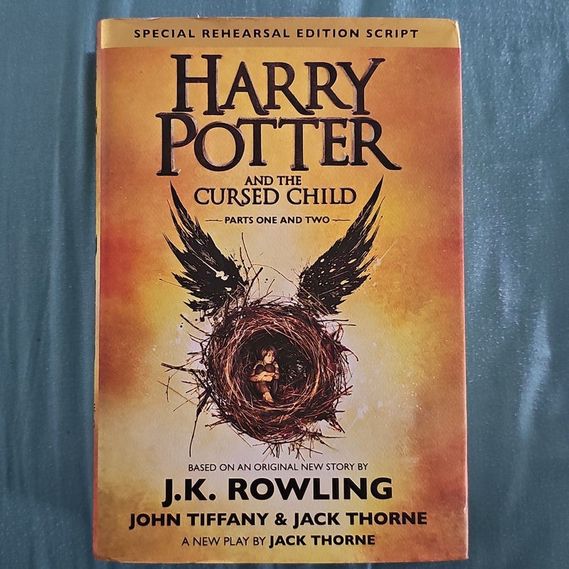 Harry Potter and the Cursed Child Parts One and Two (Special Rehearsal Edition Script) HARDCOVER 