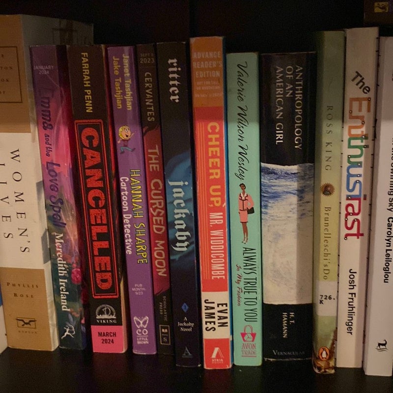  CLEARANCE SALE BUY ANY 5 BOOKS GET 5 BOOKS FREE!!!!!!!!                                   PICK AND CHOOSE OR MYSTERY BOX