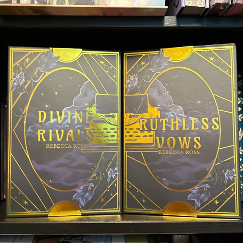 Divine Rivals & Ruthless Vows Signed Bookish Box Editions by