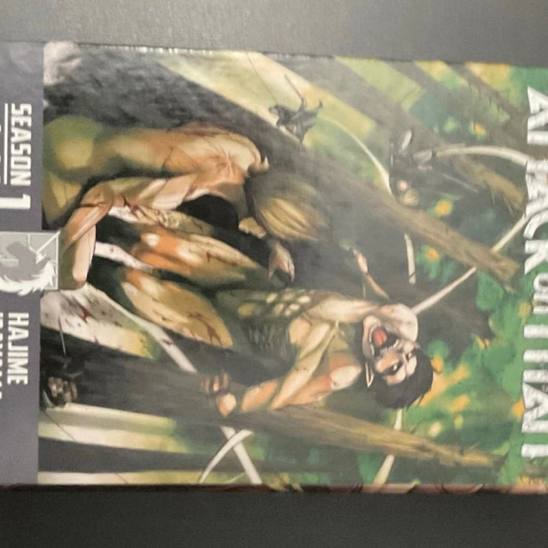 Attack on Titan Season 1 Part 2 Manga Box Set