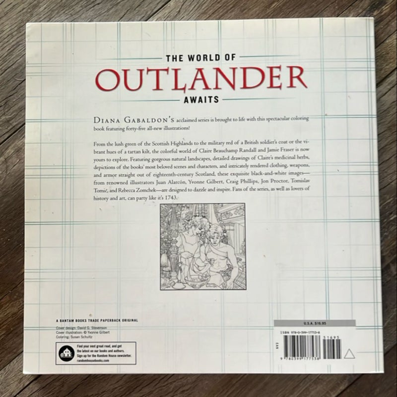 The Official Outlander Coloring Book