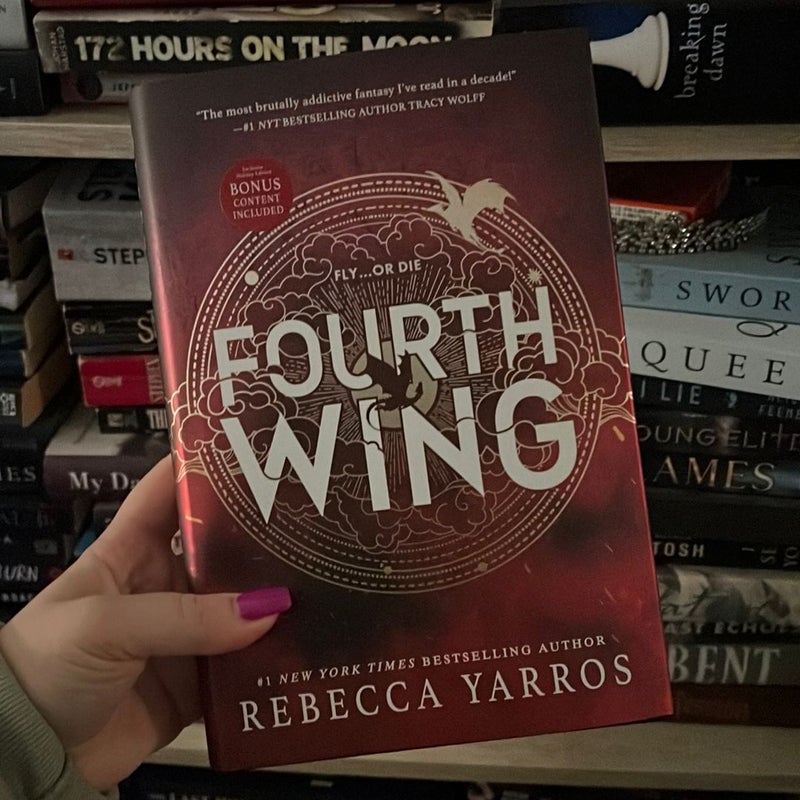 Fourth Wing Special Edition by Rebecca Yarros, Hardcover
