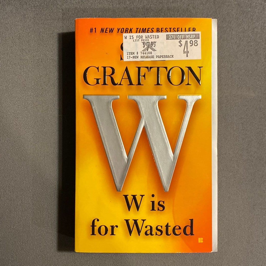 W Is for Wasted