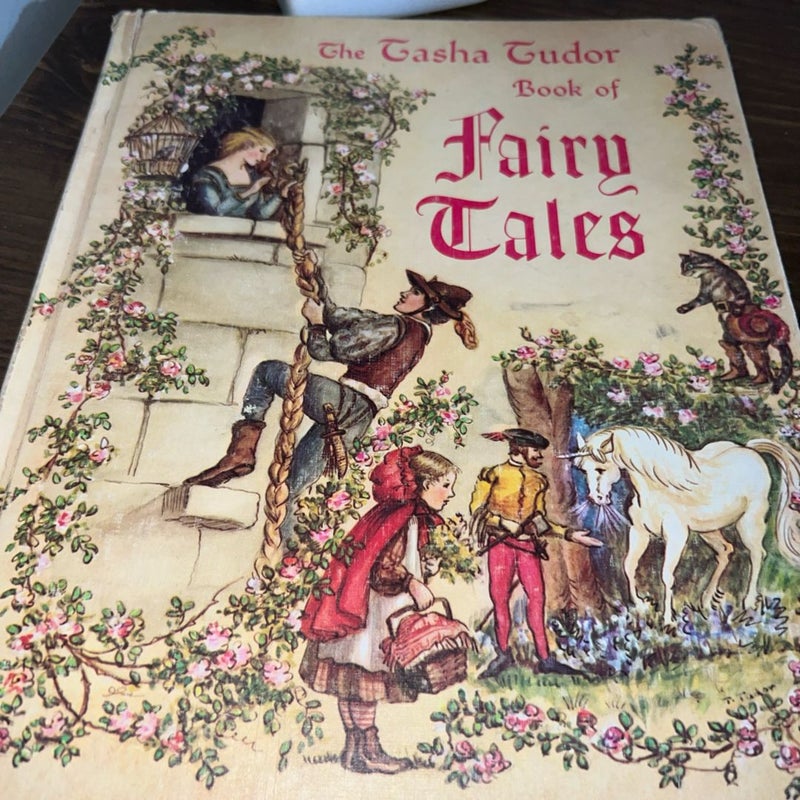 Vintage The Tasha Tudor Book of Fairy Tales 1961 First Ed Platt & Monk HC 