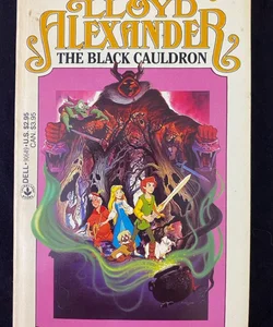 The Black Cauldron #2 by Lloyd Alexander Vintage Dell Paperback Walt Disney