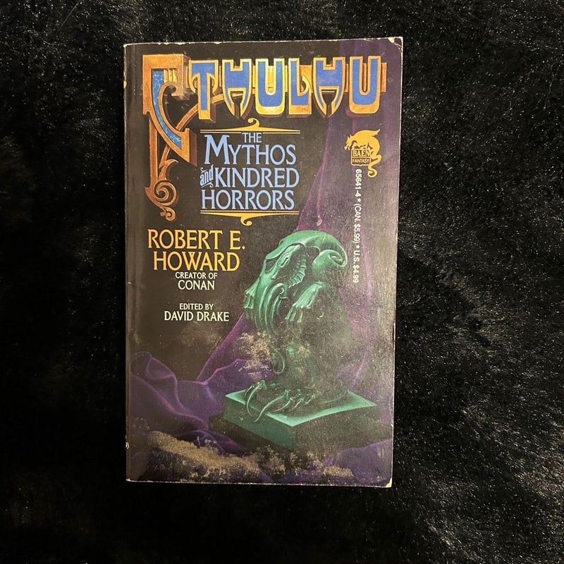 Cthulhu Mythos and Kindred Horrors 1st Printing 