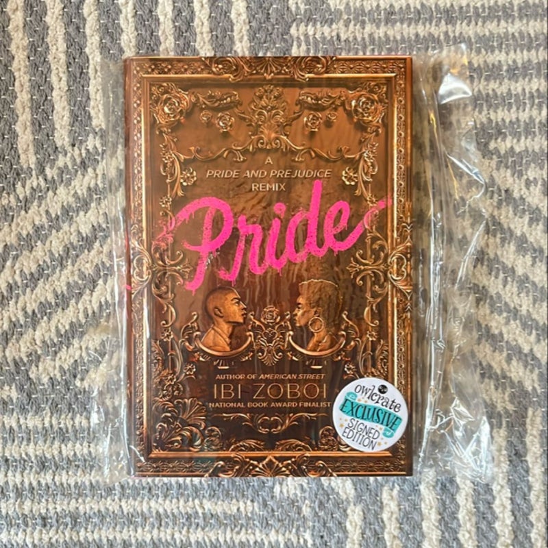 Pride signed Owlcrate edition 