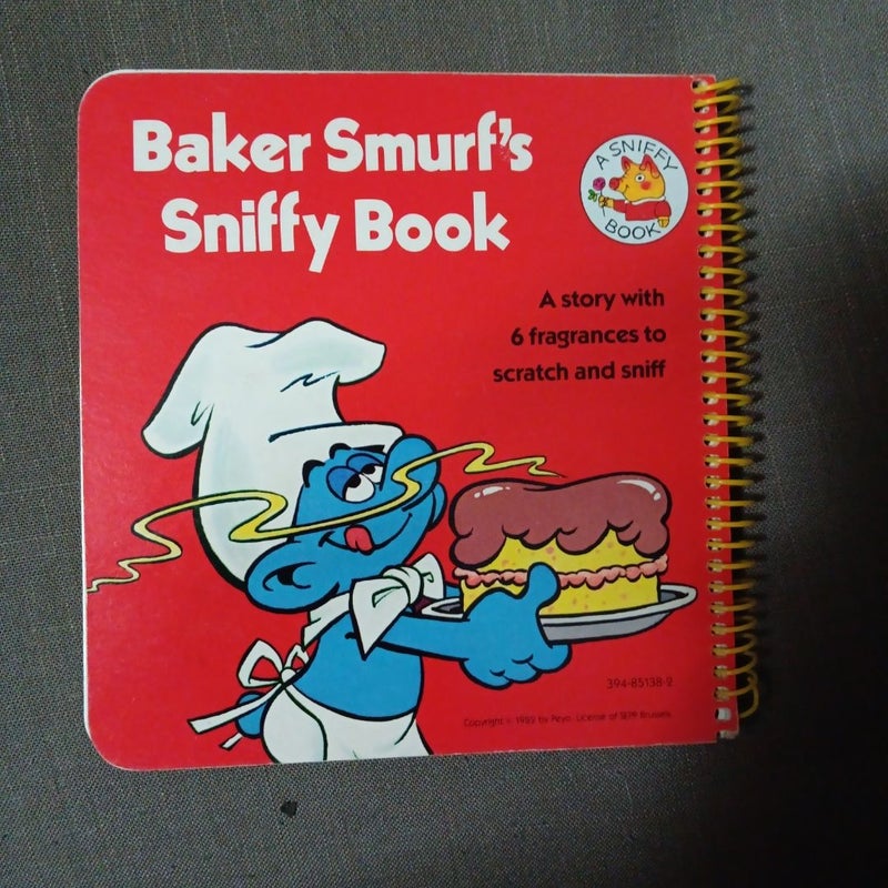 Baker Smurf's Sniffy Book