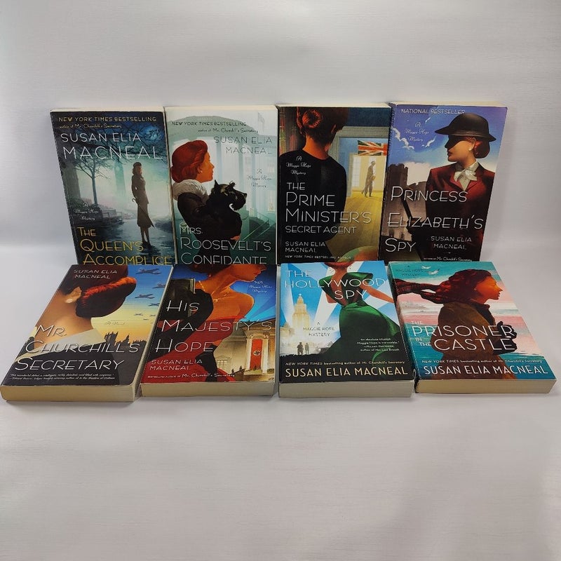 A Maggie Hope Mystery Book Lot 1-6, 8 & 10