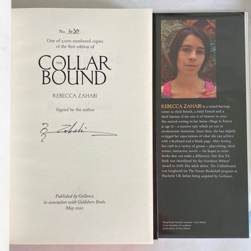 The Collarbound & The Hawkling Goldsboro Exclusive Limited Signed & Numbered First Editions
