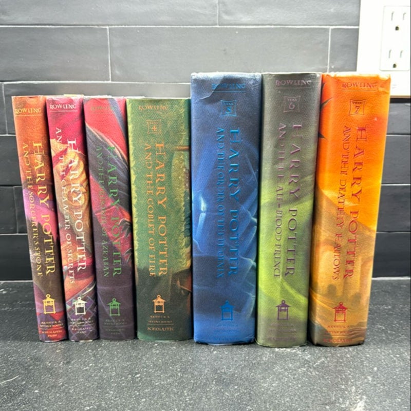 Harry Potter set original covers