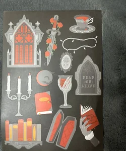 Gothic Sticker Sheet 