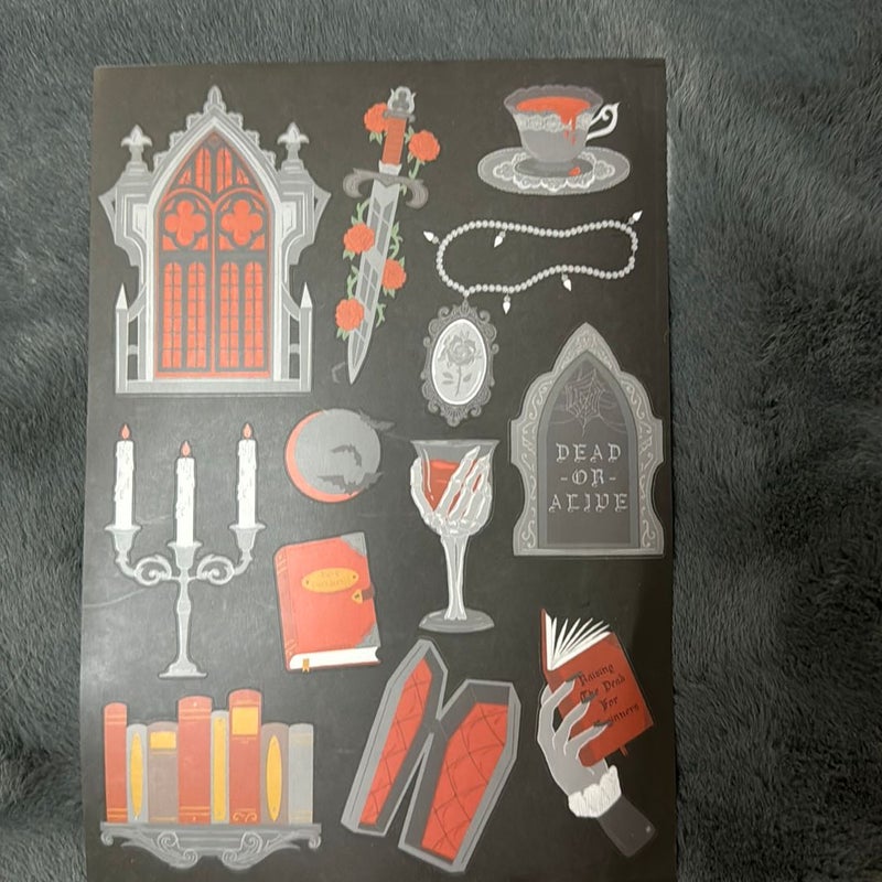 Gothic Sticker Sheet 