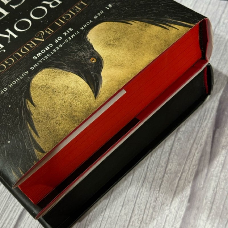 OOP First Edition Six of Crows duology with sprayed edges