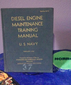 Vintage 1946 - Diesel Engine Maintenance Training Manual 