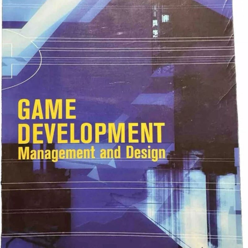 Game Development  Management and Design