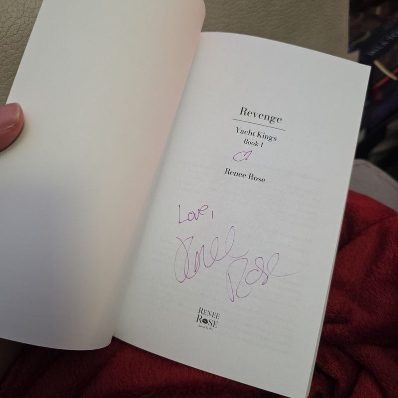 Revenge - hand signed by Renee Rose