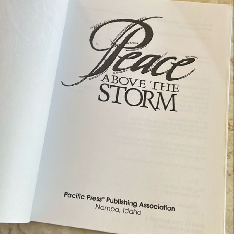 Peace above the Storm