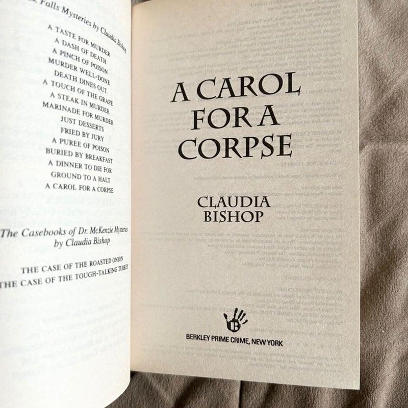 A Carol for a Corpse  901