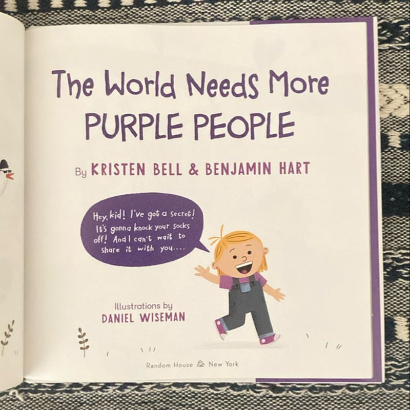 The World Needs More Purple People