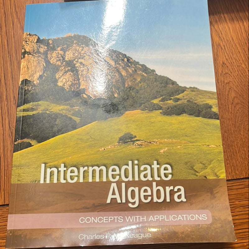 Intermediate Algebra