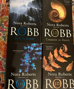 4 Nora Roberts JD Robb In Death Series Bulk Lot Suspense Serial Killer Crime PB