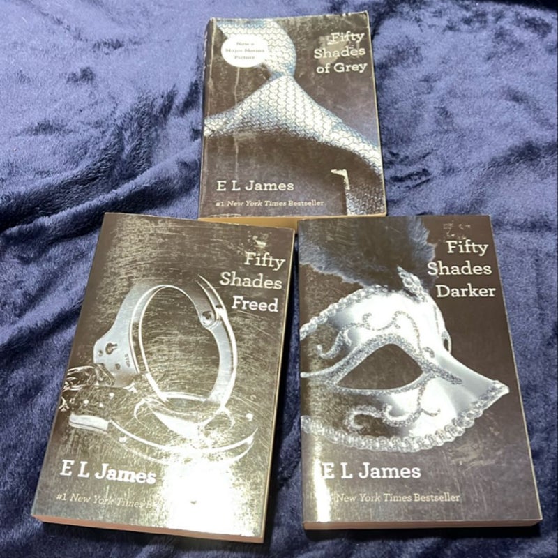 Fifty Shades of Grey book 1-3