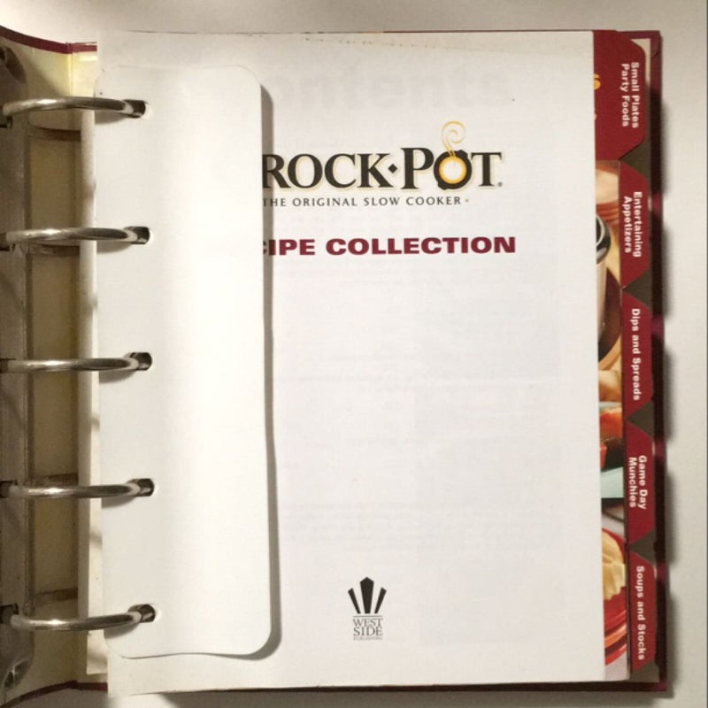 Crock Pot Recipe Collection Binder