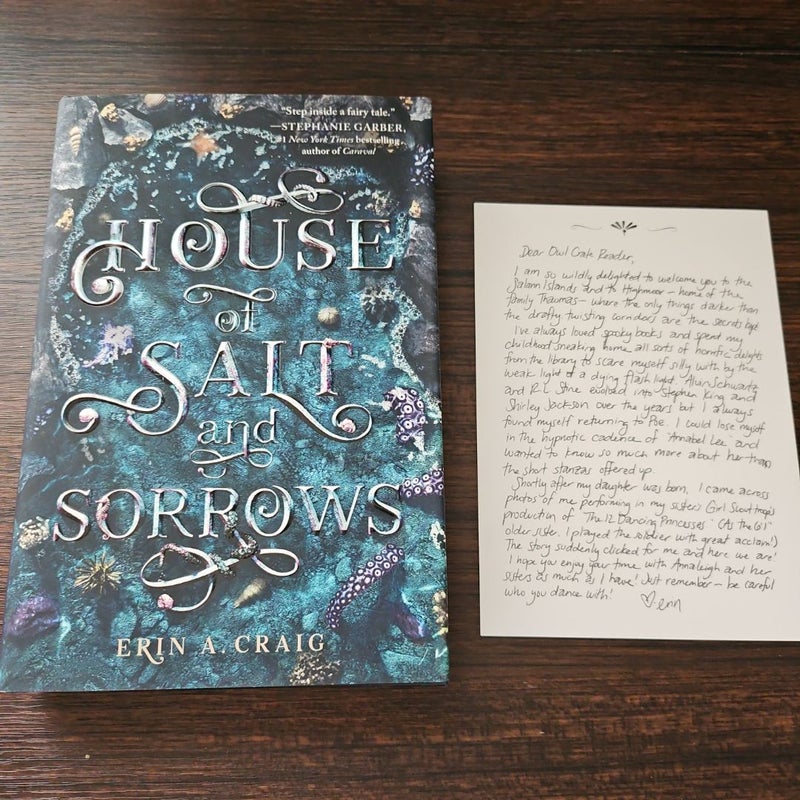 Owlcrate House of Salt and Sorrows