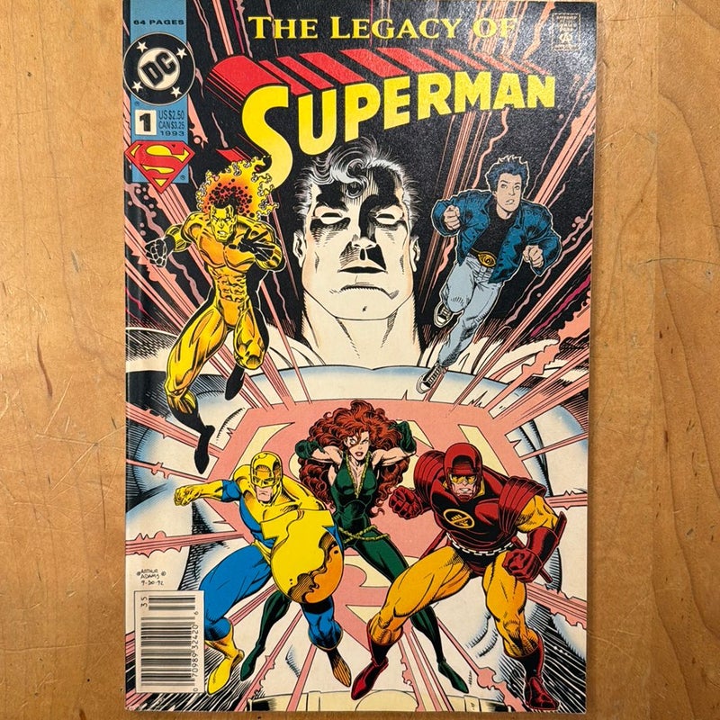 The legacy of Superman 1st edition 1993