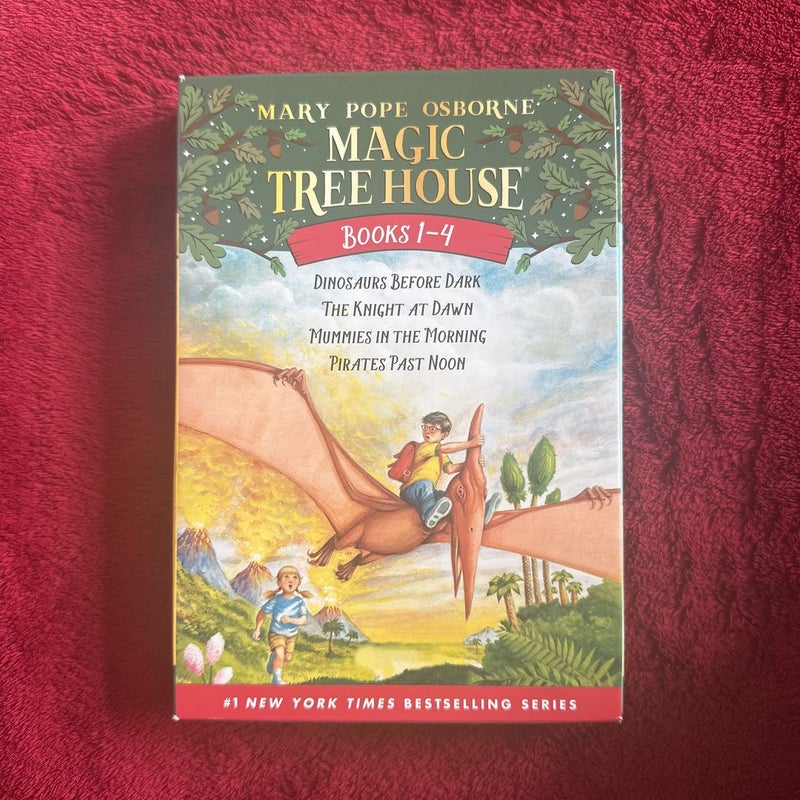 A Lot Of 4 Magic Tree House Books Set By Mary Pope Osborne 4 Titles