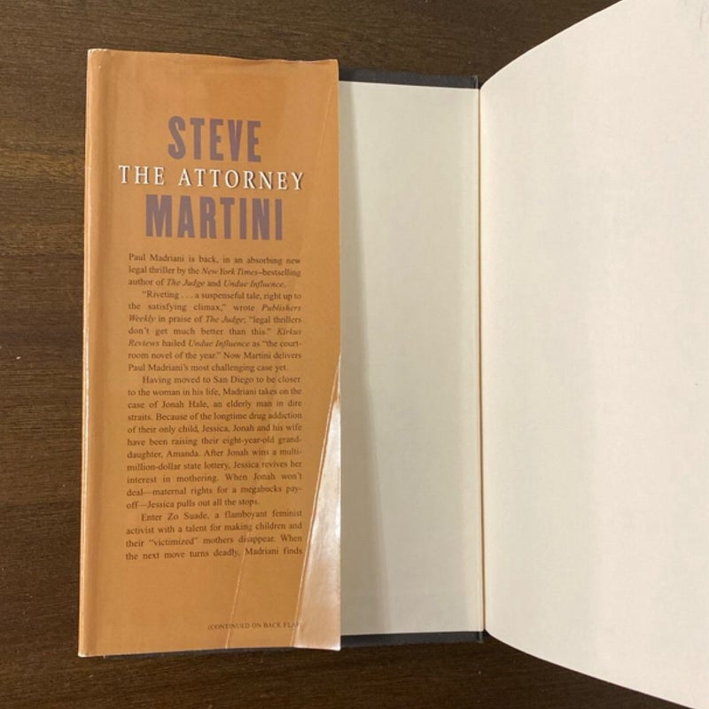 Steve Martini Hardback Book Bundle (Paul Madriani Novels) (dust jacket wear)