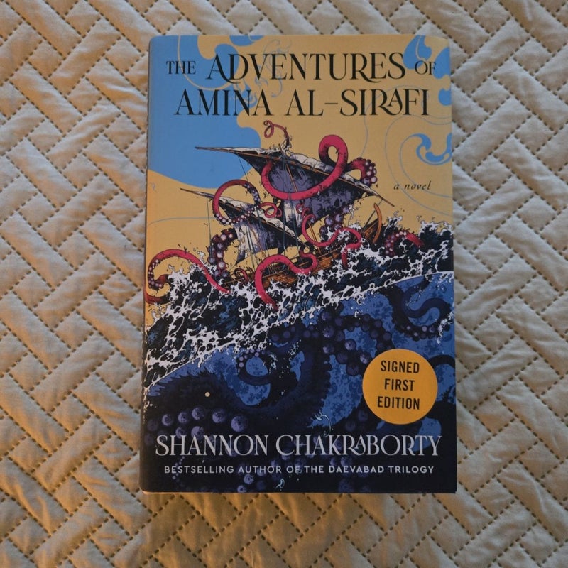 The Adventures of Amina Al-Surafi: Signed First Edition 