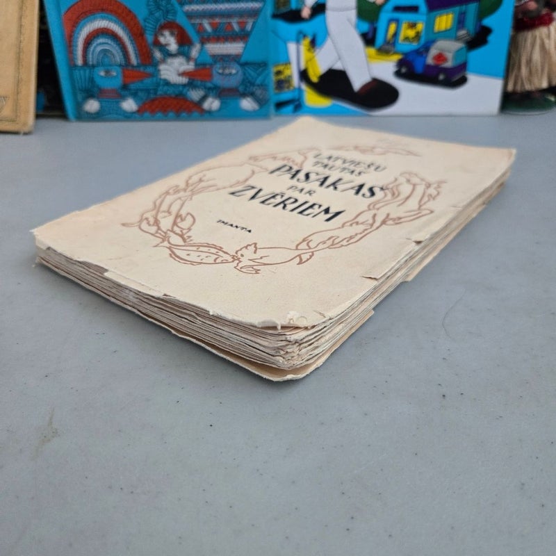 Latvian Fairy Tales Book