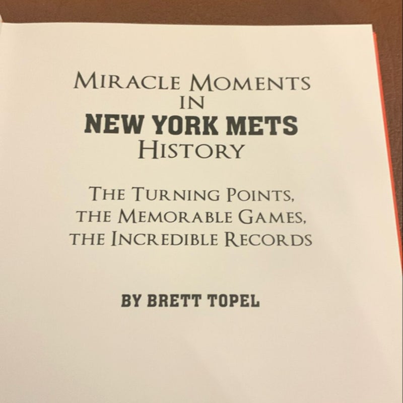 Miracle Moments in New York Mets History