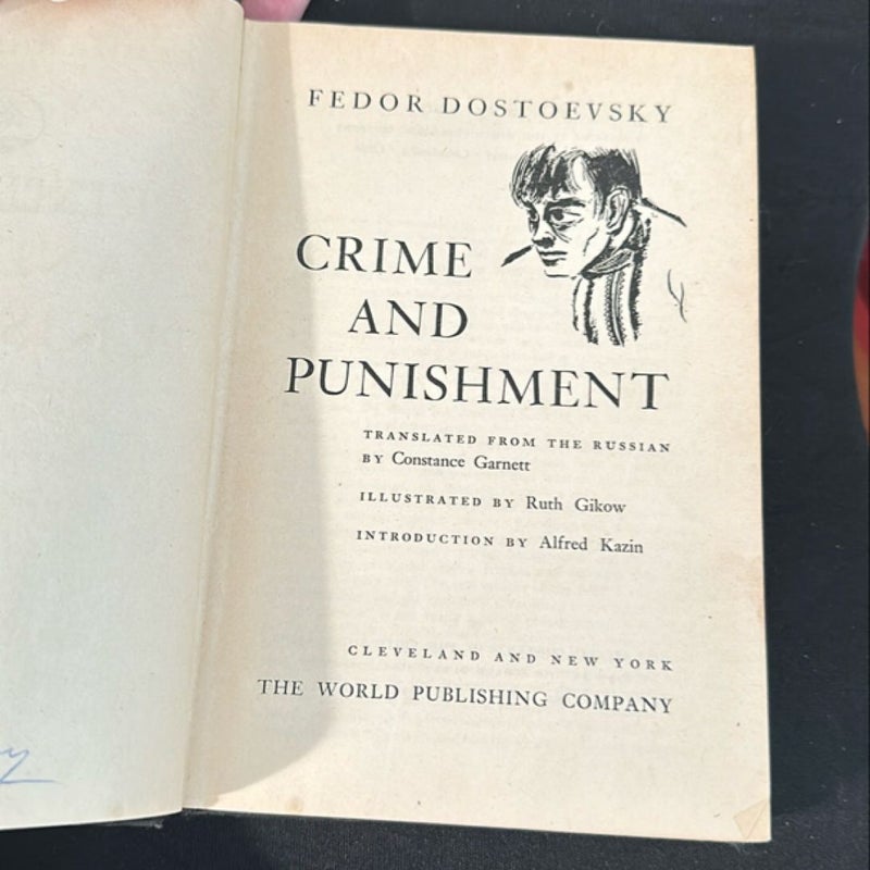 Crime and Punishment 1947 Printing 